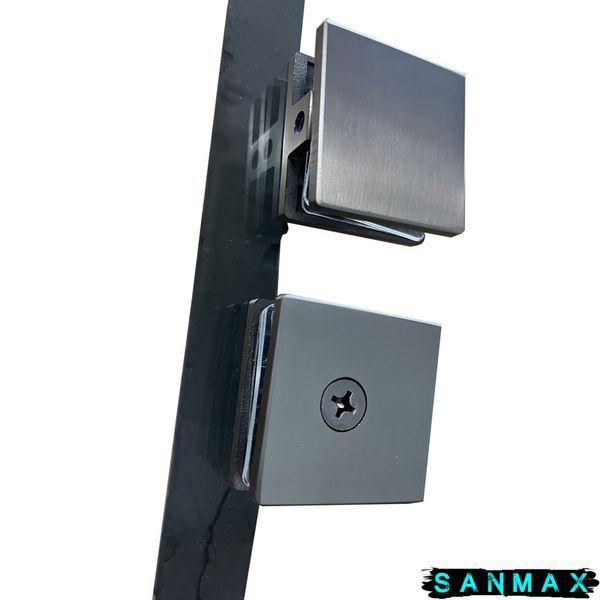 Двері в нішу Koer SR SD06-140x220-TR-07 прозоре скло Easy Clean 8мм, графіт (KR5369) KR5369 фото