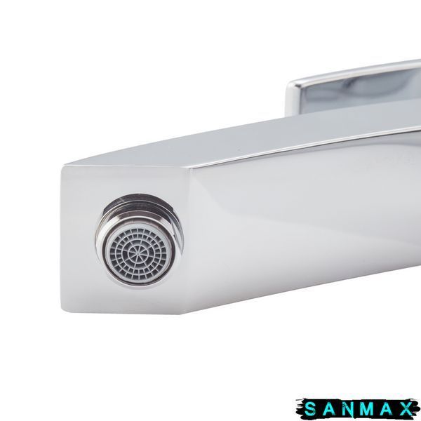 Змішувач для умивальника високий, хром Koer KB-11007-01 (KR3440) KR3440 фото