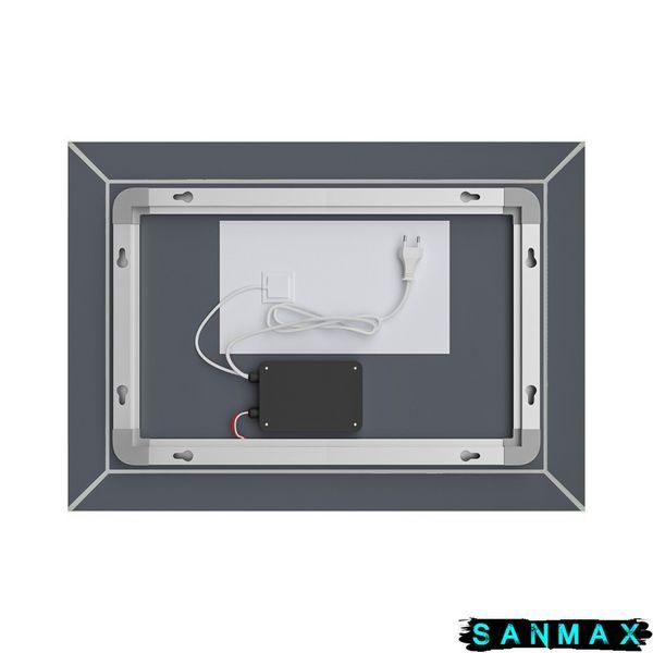 Дзеркало Mixxus Premium Cubic MR14-80x60-Reverse (Led Touch, Anti-fog, димер) (MP6648) MP6648 фото