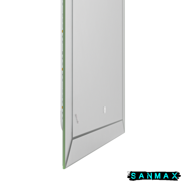 Дзеркало Mixxus Premium Cubic MR14-80x60-Reverse (Led Touch, Anti-fog, димер) (MP6648) MP6648 фото