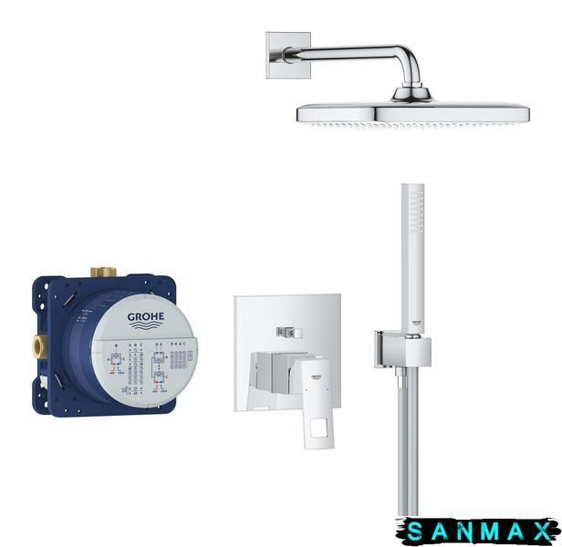 Вбудована душова система Grohe Eurocube Tempesta 250 Cube (25289000) 25289000 фото