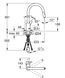 Змішувач для кухні з висувним виливом Grohe Eurostyle Cosmopolitan (31482003) 31482003 фото 6