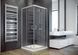Кабіна квадратна Besco Modern 80x80x185: скло grigio, профіль хромований MK-80-185-G фото 1