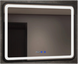 Дзеркало Kraft Premium 60x80 Чорний профіль горизонтальне (Led Touch, Anti-fog) (2007-H 6080 black) 2007-H 6080 black фото 1
