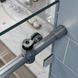 Двері в нішу Koer SR SD06-140x220-TR-07 прозоре скло Easy Clean 8мм, графіт (KR5369) KR5369 фото 3