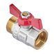 Кран кульовий 3/4 БГШ Вода Waterpro Червоний метелик (WP3294) WP3294 фото 2