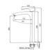 Змішувач для умивальника високий, хром Koer KB-11007-01 (KR3440) KR3440 фото 2