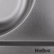 Мийка кухонна врізна подвійна Haiba 80x49 Double (Satin) (HB0652) HB0652 фото 2