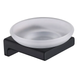 Мильниця настінна Koer AS-0102-05 (скло) колір чорний (KR6158) KR6158 фото 1