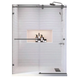 Двері в нішу Koer SR SD06-140x220-TR-07 прозоре скло Easy Clean 8мм, графіт (KR5369) KR5369 фото 1