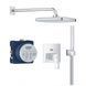 Вбудована душова система Grohe Eurocube Tempesta 250 Cube (25289000) 25289000 фото 1