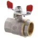 Кран кульовий 1 БГГ Вода Waterpro Чевоний метелик (WP3292) WP3292 фото 1