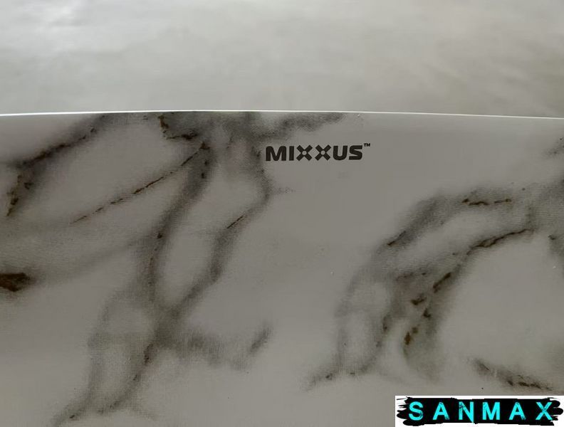 Умивальник накладний керамічний Mixxus Premium Bevel-0102 Marble 495х370х135mm Мармур (MP6519) MP6519 фото