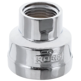 Муфта хромована 1/2х1 Koer KF.C0610.chr (KF0119) KF0119 фото