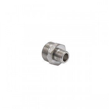 Ніпель нікельований 1/4х1/2 Koer KF.N0206 (KR4822) KR4822 фото