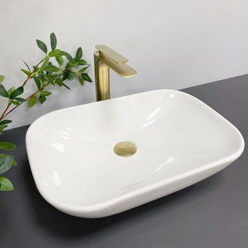 Умивальник накладний Vbi Pavia Білий VBI-012605 фото