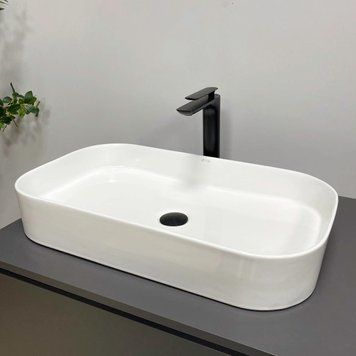 Умивальник накладний Vbi Vestone 65 Білий VBI-017002 фото