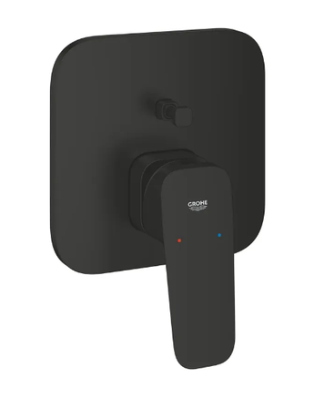Змішувач одноважільний прихованого монтажу для ванни Grohe Cubeo з перемикачем на 2 положення (1017782430) 1017782430 фото