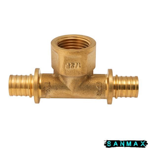 Трійник перехідний з ВР Koer KA.T16-06F-16 - 16(2.2mm) x 1/2"F x 16(2.2mm) (KR4894) KR4894 фото