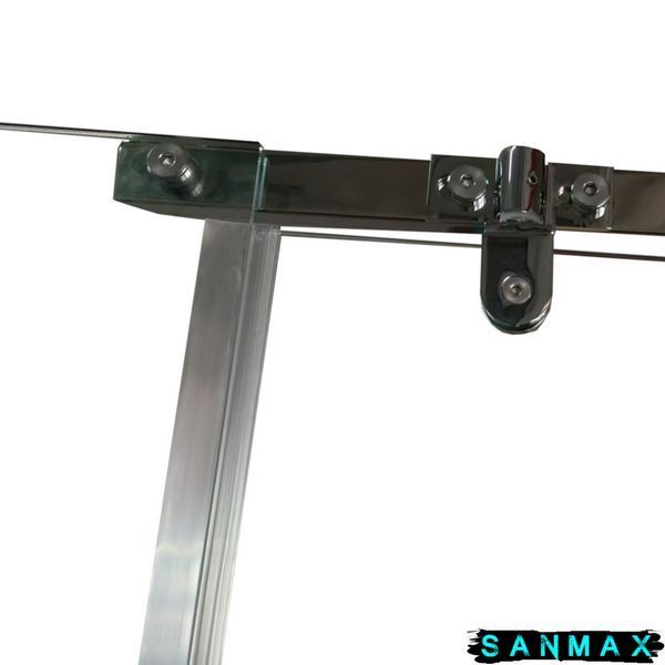 Душова кабіна без піддону Koer SR SC01-120x80x200-TR-01 прозоре скло Easy Clean 8мм, хром (KR5353) KR5353 фото