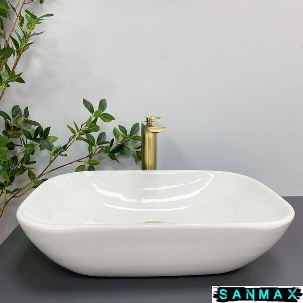 Умивальник накладний Vbi Pavia Білий VBI-012605 фото