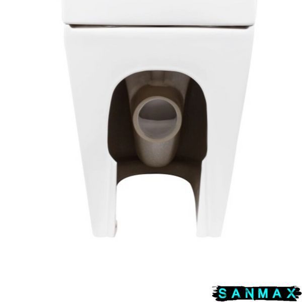 Чаша унітазу-компакту Mixxus Premium Ellipse-0402-T1 Bowl 660х390х855 Tornado 1.0 без сидіння (MI8347) MI8347 фото