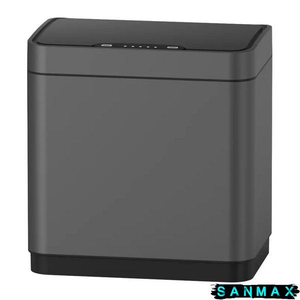 Відро для сміття сенсорне прямокутне Koer TC-020312-07 12 л колір графіт (KR5587) KR5587 фото