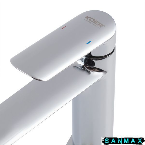 Змішувач для умивальника Koer KB-10028-01 Хром (KR5289) KR5289 фото