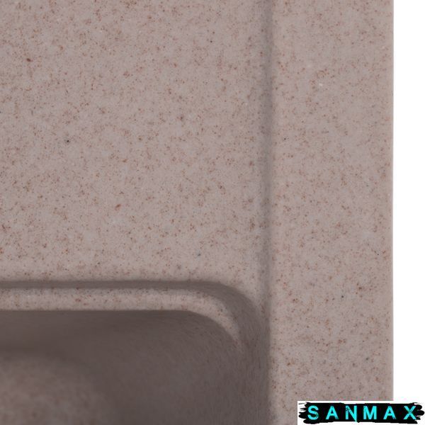 Мийка кухонна Zerix ZS-5751S-06 Бежева (ZX4597) ZX4597 фото