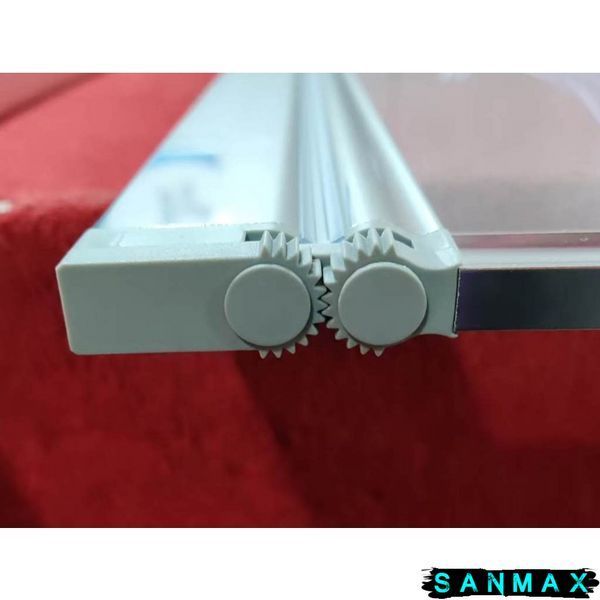 Шторки скляні на ванну складні Koer SR BS07-80x140-TR-01 прозоре скло Easy Clean 4мм, хром (KR5948) KR5948 фото