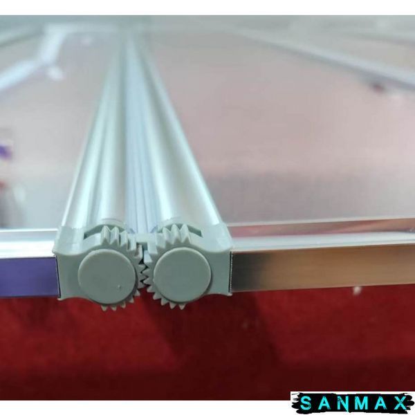 Шторки скляні на ванну складні Koer SR BS07-80x140-TR-01 прозоре скло Easy Clean 4мм, хром (KR5948) KR5948 фото