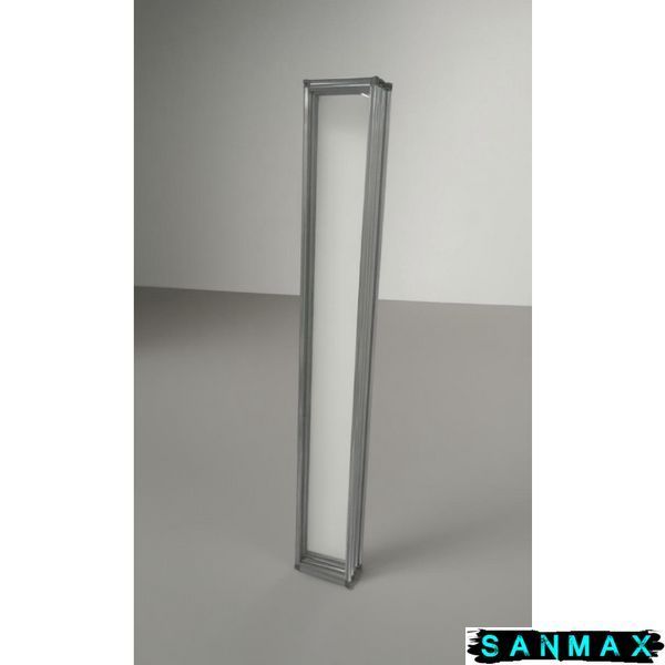 Шторки скляні на ванну складні Koer SR BS07-80x140-TR-01 прозоре скло Easy Clean 4мм, хром (KR5948) KR5948 фото