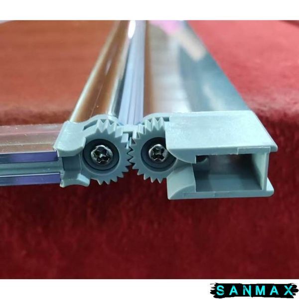 Шторки скляні на ванну складні Koer SR BS07-80x140-TR-01 прозоре скло Easy Clean 4мм, хром (KR5948) KR5948 фото