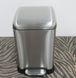 Відро для сміття з плавним закриттям квадратне Mixxus Style-TC0106 SS Color 6л колір наржавійка (MI7092) MI7092 фото 9