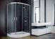 Кабіна асиметрична Besco Modern 100x80x185 універсальна: скло grigio, профіль хромований MA-100-80-G фото 1