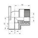 Кутник PPR з кріпленням ВР 20x1/2F Koer K0123.PRO 27/162 (KP0147) KP0147 фото