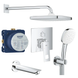 Набір для комплектації вани Grohe Eurocube з Tempesta Cube 250 (UA26417SC0) UA26417SC0 фото 3
