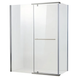 Душова кабіна без піддону Koer SR SC01-120x80x200-TR-01 прозоре скло Easy Clean 8мм, хром (KR5353) KR5353 фото 1