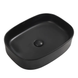 Умивальник накладний керамічний Mixxus Premium Bevel-0103 510х370х120mm Чорний (MP6520) MP6520 фото 1