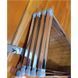 Шторки скляні на ванну складні Koer SR BS07-80x140-TR-01 прозоре скло Easy Clean 4мм, хром (KR5948) KR5948 фото 9
