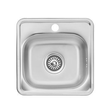 Kroner KRP Satin-3838 CV022756 - Кухонна врізна мийка з нержавіючої сталі 0,6 мм - 160 (15) CV022756 фото