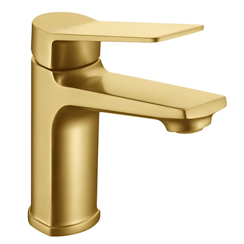 Змішувач для умивальника Mixxus Wilson 001 Brushed Gold Матове Золото (MI7128) MI7128 фото