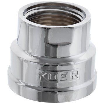 Муфта хромовона 1х1 1/4 Koer KF.C1012.chr (KF0123) KF0123 фото