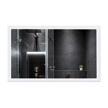 Дзеркало Kroner KRP Spiegel HR3 - 10060 з LED-підсвічуванням та антизапотівання CV030038 фото