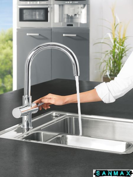 Змішувач для кухні з підключенням до фільтру Grohe Blue Pure (33251000) 33251000 фото