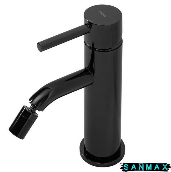 Змішувач для біде Rea Lungo Чорний Glossy чорний * REA-B0665 фото