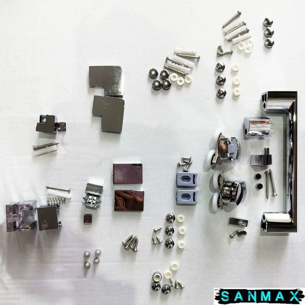 Душова кабіна без піддону Mixxus Premium Diverse SC03-100x80x195-TR Хром прозоре скло 6мм (MI6865) MI6865 фото