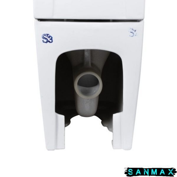 Чаша унітазу-компакту Mixxus Premium Quadro-0401-R Bowl 610х365х825 Rimless без сидіння (MI8339) MI8339 фото