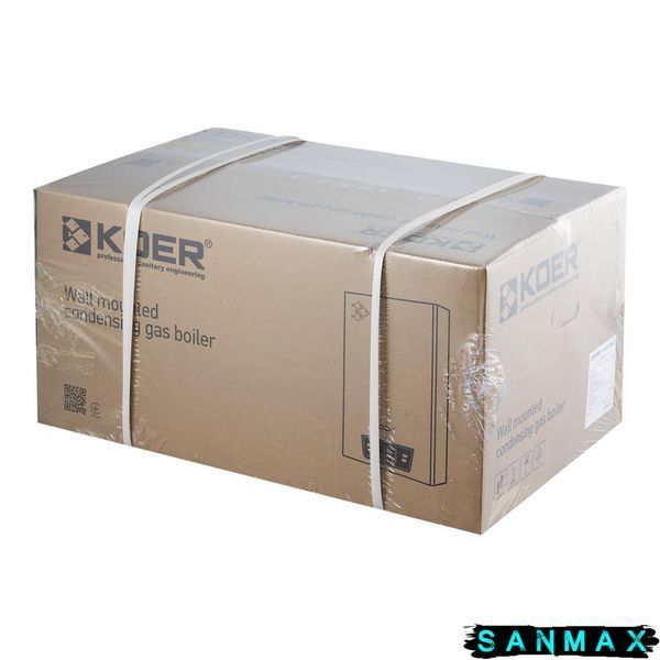 Котел газовий конденсаційний двухконтурний Koer Condens KCH.G0324 TF 24 кВт (KR5661) KR5661 фото