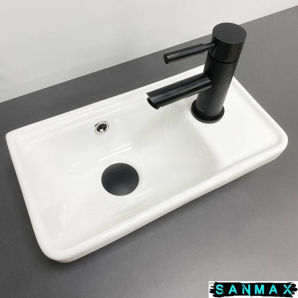 Умивальник накладний Vbi Jesi L Білий VBI-015614 фото